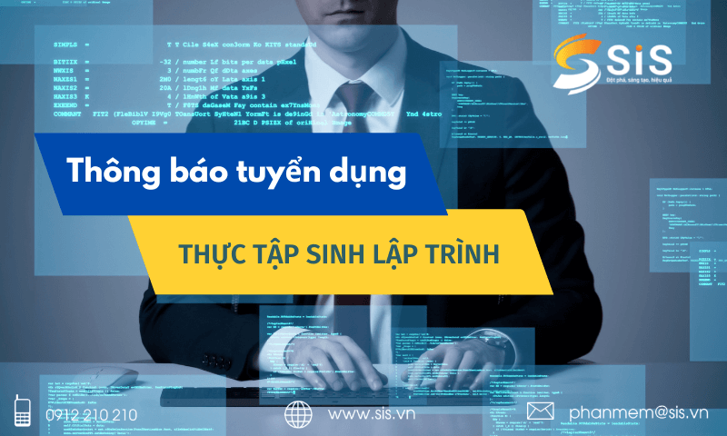 [Tin tuyển dụng] Thông báo tuyển dụng thực tập sinh lập trình 